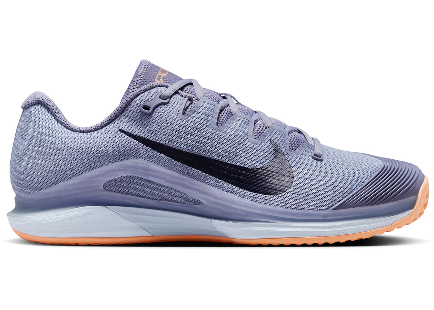 Nike Court Vapor 12 Clay Ashen Slate Light Armory Blue Marrakesh Obsidian - vue 360