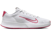 Nike Court Vapor Lite 2 HC White Hot Punch Crimson Tint Aster Pink (Women's)