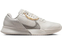Nike Court Vapor Pro 2 HC Premium Phantom College Grey Metallic Gold Metallic Pewter