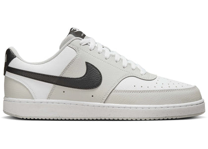 Nike Court Vision Low Grey Fog White Black - authentic Nike sneakers