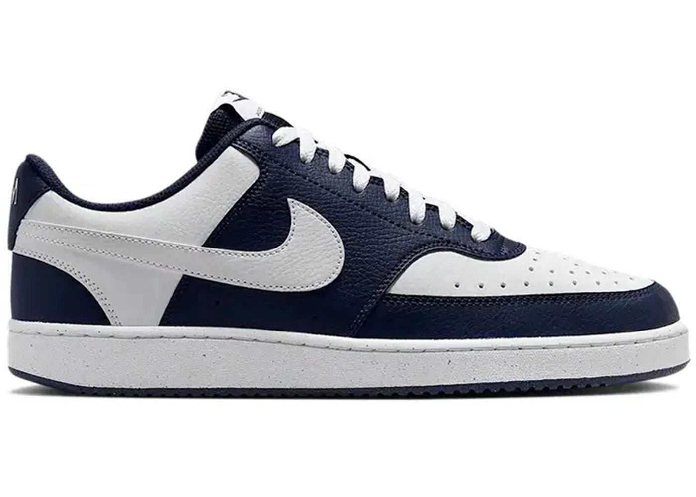 Nike Court Vision Low Midnight Navy White - vue 360
