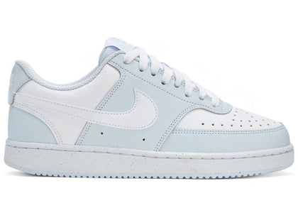 Nike Court Vision Low Next Nature Football Grey White (Women's) - authentic Nike sneakers