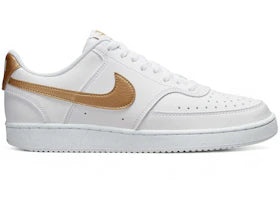 Nike Court Vision Low Next Nature White Metallic Gold (Women's)