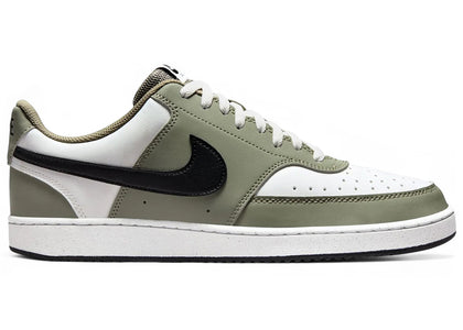 Nike Court Vision Low Summit White Silver Sage Black (Women's) - authentic Nike sneakers