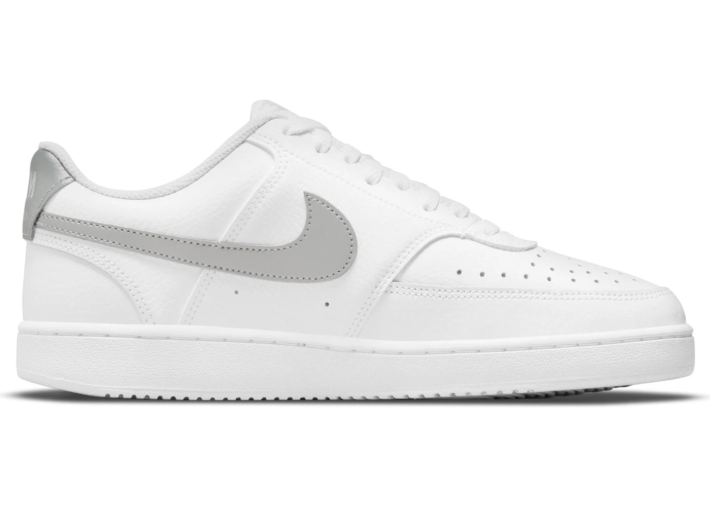 Nike Court Vision Low White Grey (Women's) - vue 360
