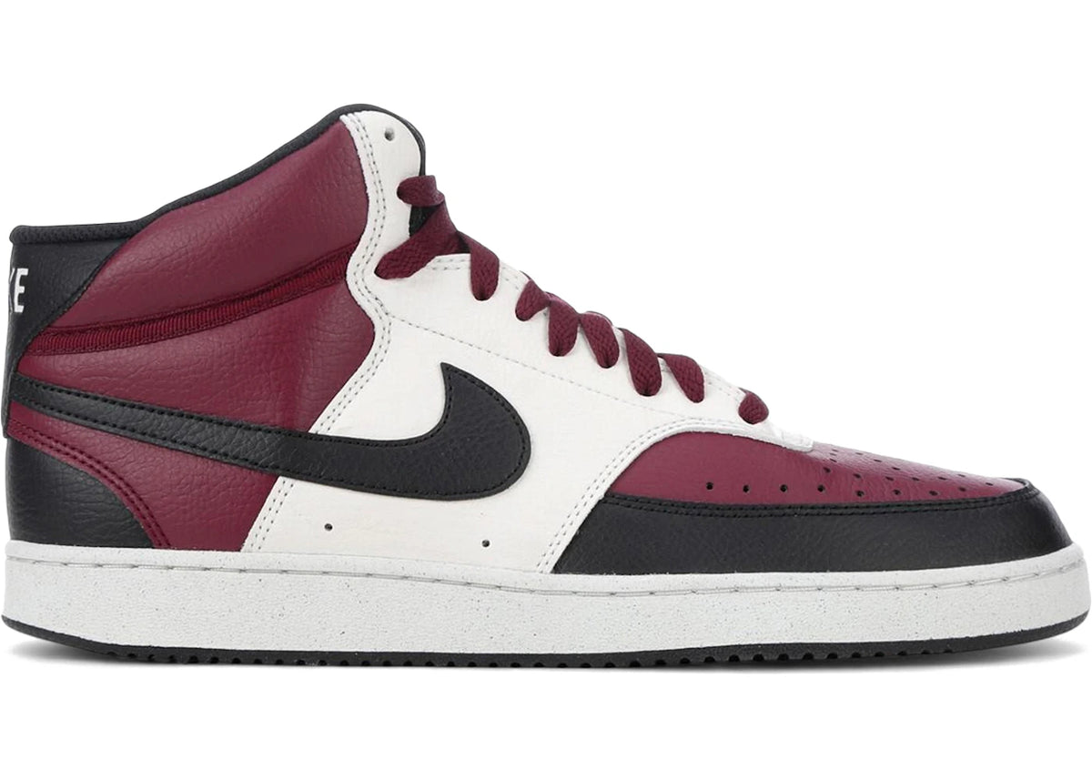 Nike Court Vision Mid Next Nature Dark Beetroot - vue secondaire A