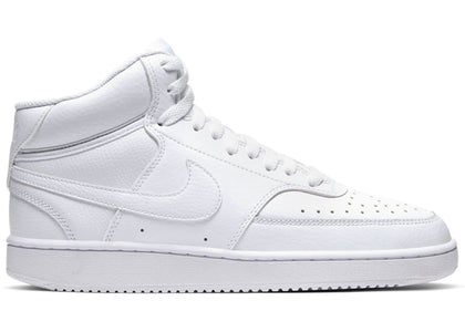 Nike Court Vision Mid Triple White (Women's) - authentic Nike sneakers
