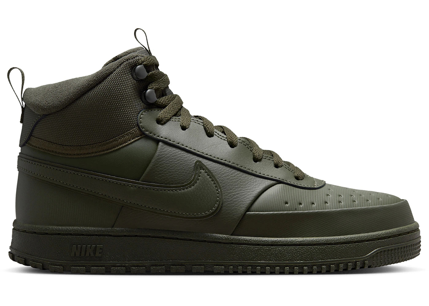 Nike Court Vision Mid Winter Cargo Khaki Sequoia - vue 360