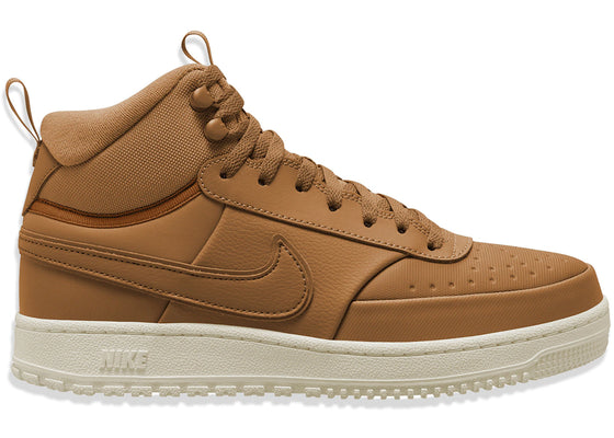 Nike Court Vision Mid Winter Elemental Gold sneakers - authentic Nike shoes