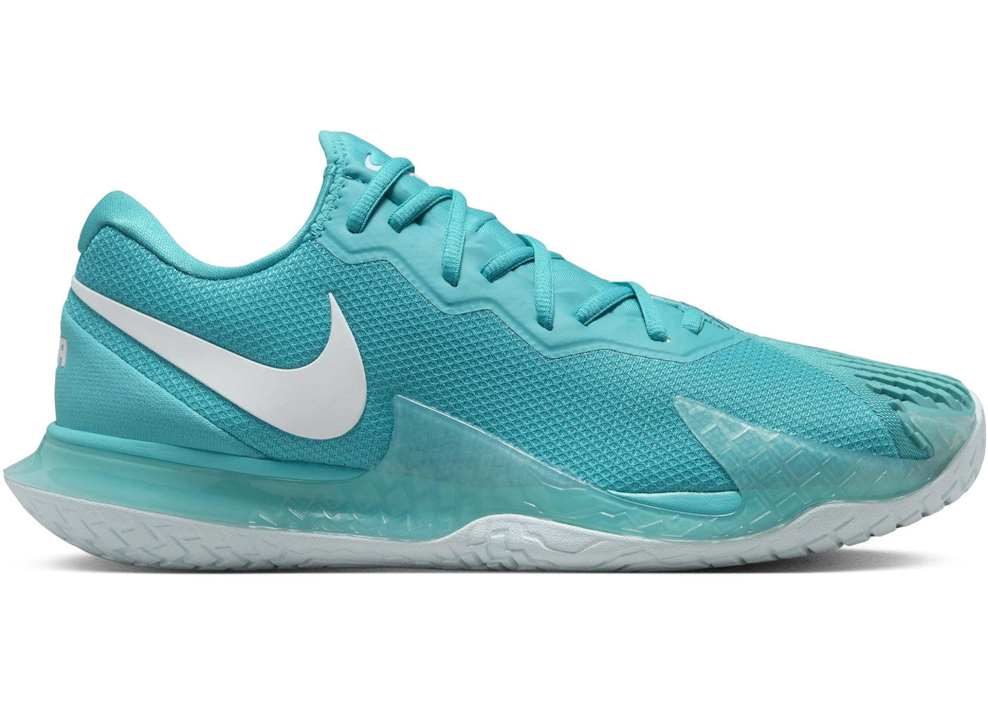 Nike Court Zoom Vapor Cage 4 Rafa Dusty Cactus Glacier Blue White - vue 360