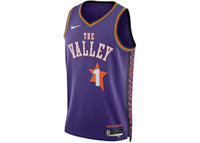 Nike Devin Booker Phoenix Suns 2024 Dri-Fit Jersey Purple