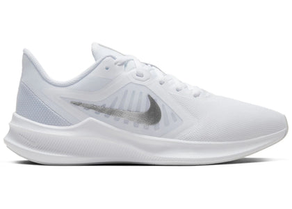 Nike Downshifter 10 White (Women's) - authentic Nike sneakers