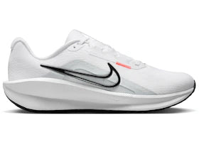 Nike Downshifter 13 White Pure Platinum Bright Crimson Black - authentic Nike sneakers