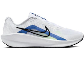 Nike Downshifter 13 White Star Blue Green Strike Black - vue 360