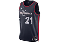 Nike Dri-Fit NBA Swingman Joel Embiid Philadelphia 76Ers City Edition 2023/24 Jersey Black