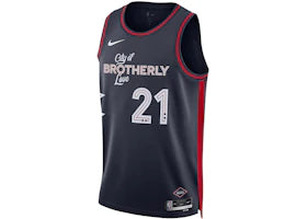 Nike Dri-Fit NBA Swingman Joel Embiid Philadelphia 76Ers City Edition 2023/24 Jersey Black