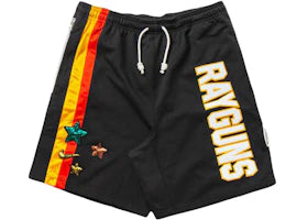 Nike Dri-Fit Rayguns Basketball Shorts Black/University Gold/Team Orange. - authentic Nike apparel