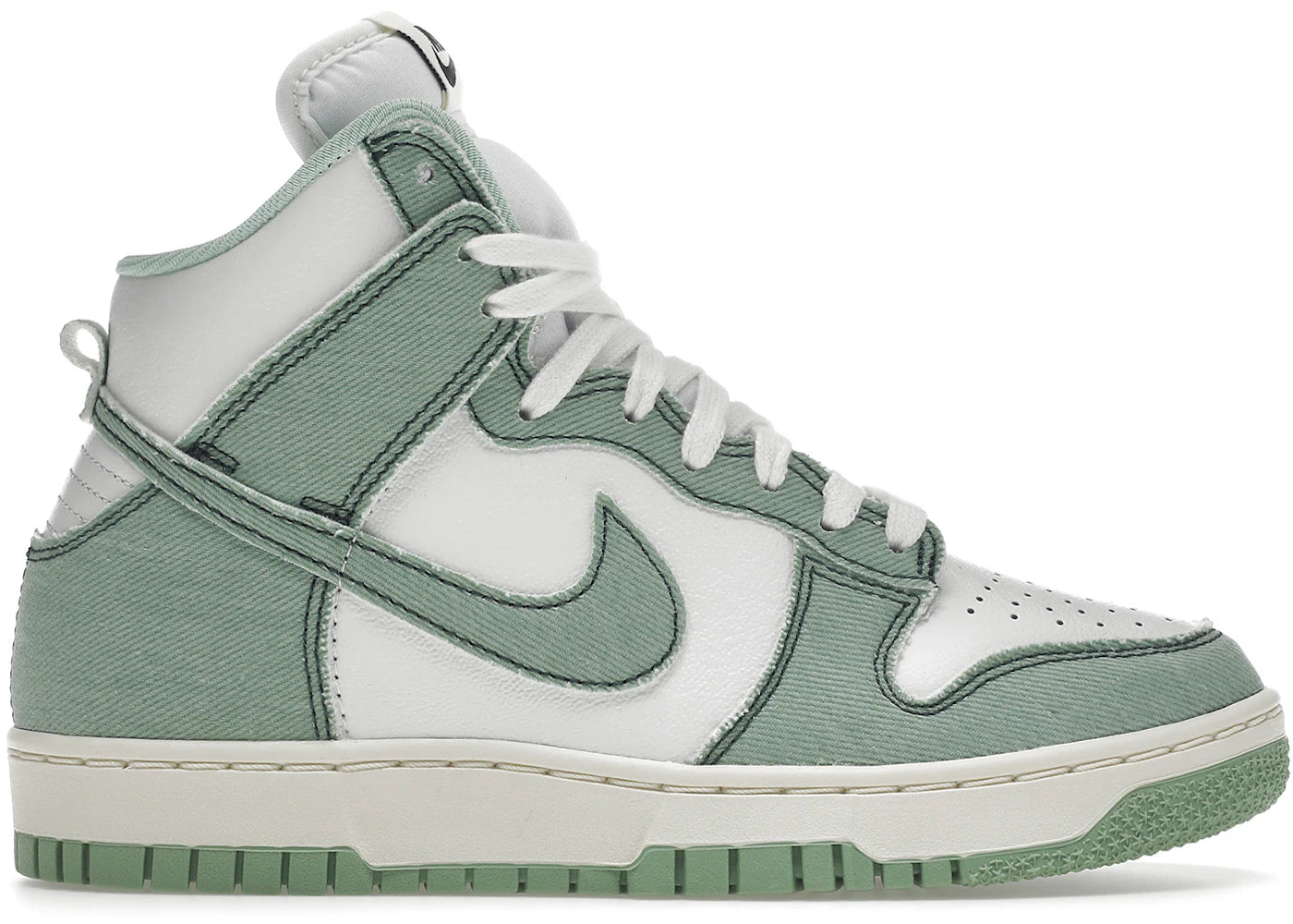 Nike Dunk High 1985 Enamel Green Denim (Women's) sneakers - authentic Nike shoes