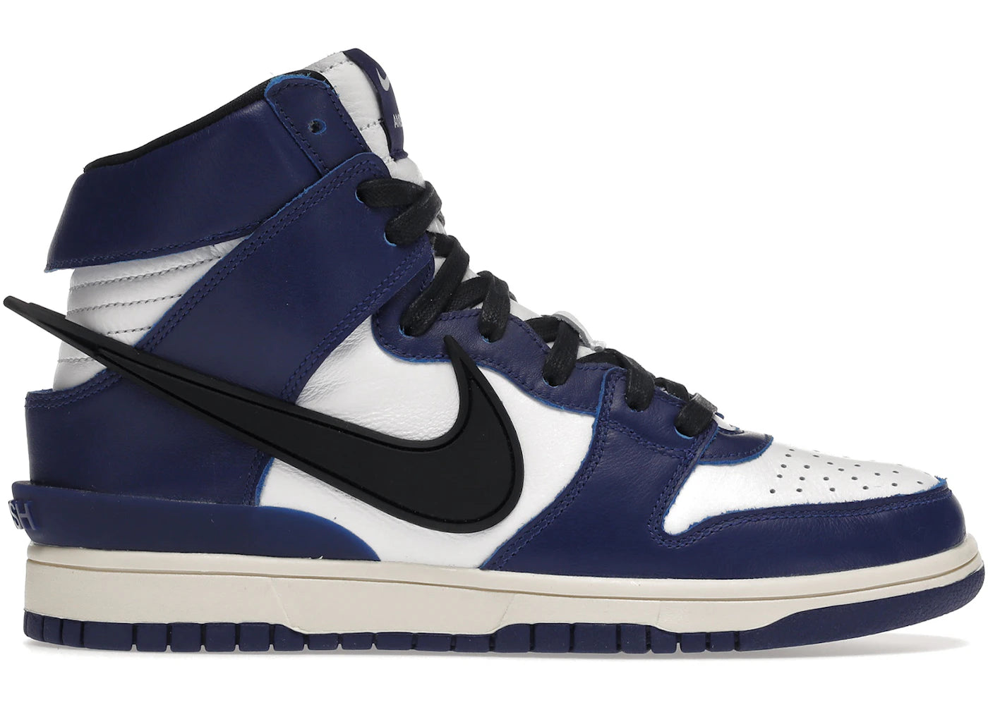 Nike Dunk High AMBUSH Deep Royal sneakers - authentic Nike shoes
