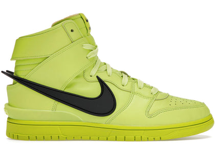 Nike Dunk High AMBUSH Flash Lime sneakers - authentic streetwear shoes