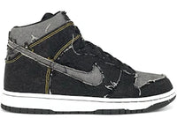 Nike Dunk High Black Denim