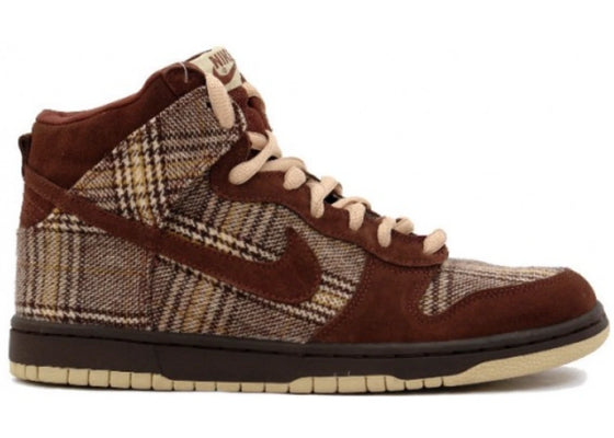 Nike Dunk High Pro SB Tweed sneakers - authentic streetwear shoes