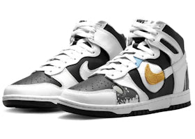 Nike Dunk High See Through White Black (Women's) - vue 360