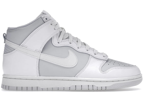 Nike Dunk High Summit White Pure Platinum sneakers - authentic streetwear shoes