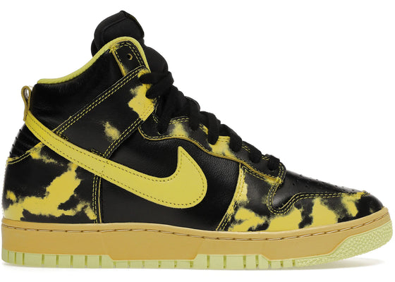 Nike Dunk High 1985 SP Yellow Acid Wash sneakers - authentic Nike shoes