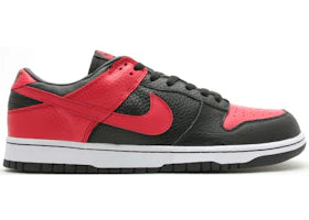 Nike Dunk Low Black Sport Red (JD Sports) - vue 360