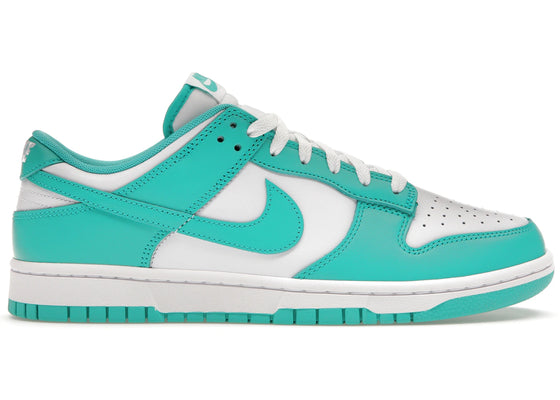 Nike Dunk Low Clear Jade sneakers - authentic streetwear shoes