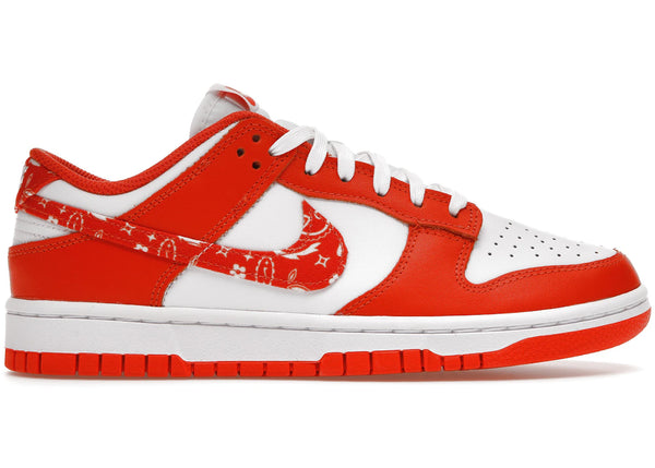 Nike Dunk Low Essential Paisley Pack Orange (Women's) sneakers - authentic streetwear shoes