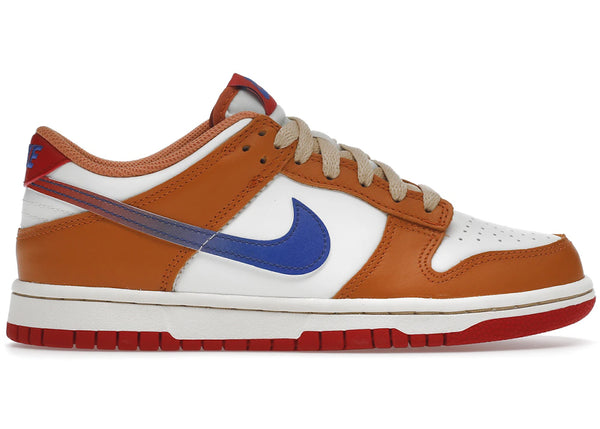 Nike Dunk Low Hot Curry Game Royal (GS) sneakers - authentic streetwear shoes