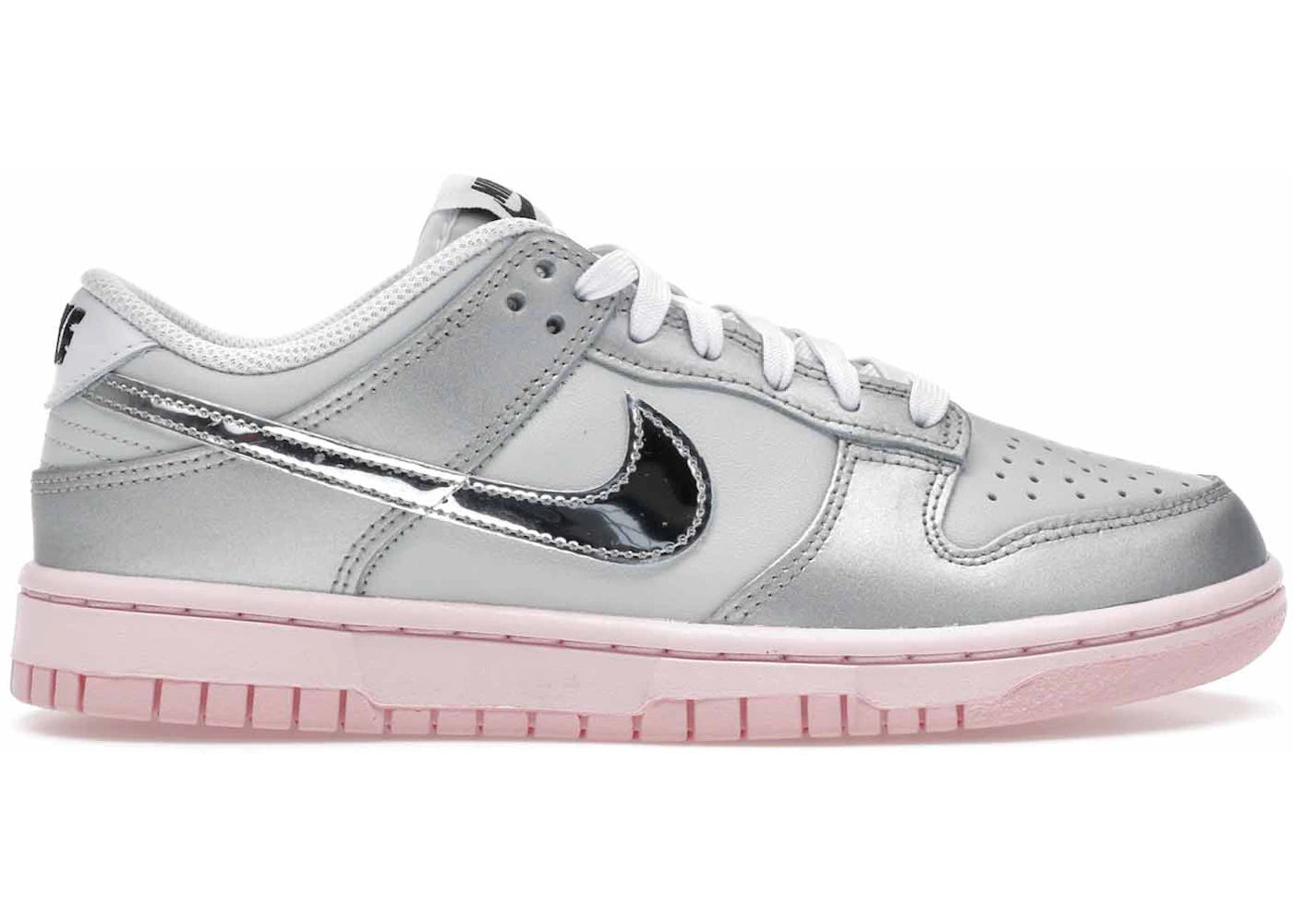 Nike Dunk Low LX Metallic Silver Pink Foam (Women's)