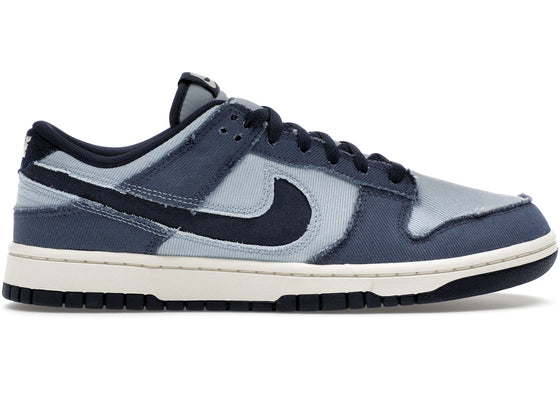 Nike Dunk Low Light Armory Blue Denim sneakers - authentic streetwear shoes
