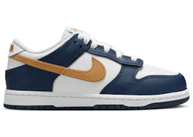Nike Dunk Low Midnight Navy Wheat (PS) - vue 360
