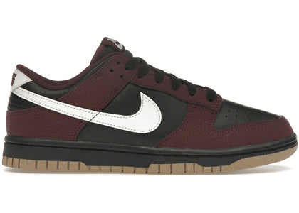 Nike Dunk Low Next Nature Burgundy Crush Black (Women's) sneakers - authentic streetwear shoes