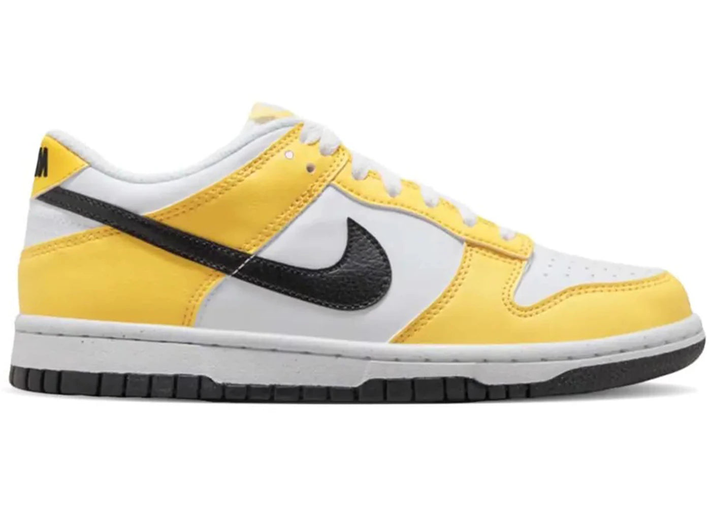 Nike Dunk Low Next Nature Citron Pulse (GS) - vue secondaire A