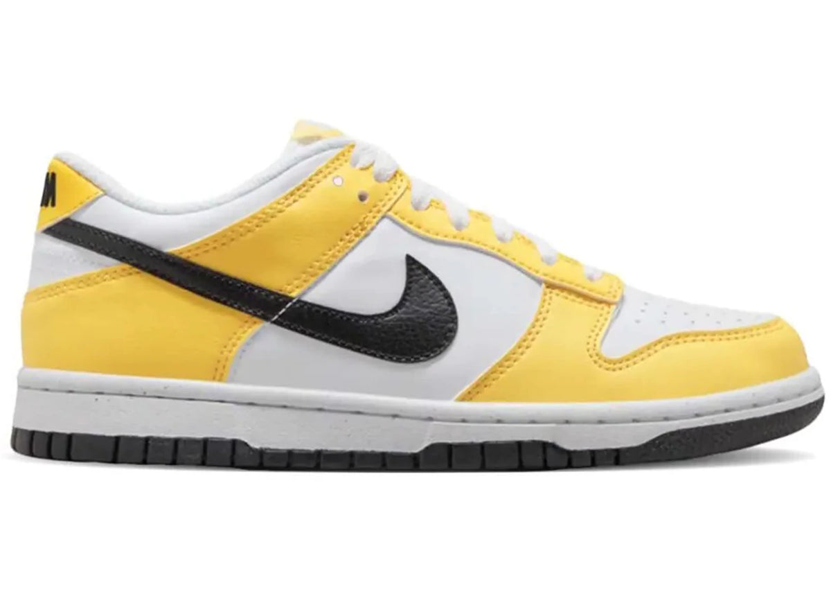 Nike Dunk Low Next Nature Citron Pulse (GS) - vue 360