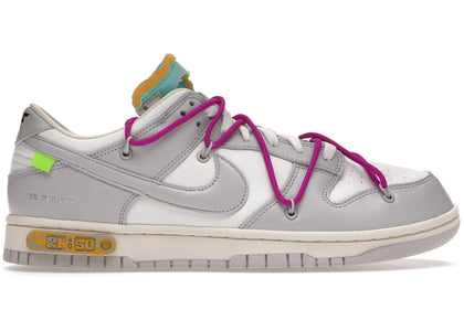 Nike Dunk Low Off-White Lot 21 sneakers - authentic streetwear shoes