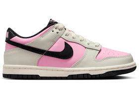 Nike Dunk Low Pink Rise Light Orewood Brown Pale Ivory Black (GS) - authentic Nike sneakers