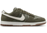 Nike Dunk Low Premium SE Woven Medium Olive Gum (Women's)