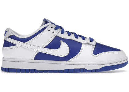 Nike Dunk Low Racer Blue White sneakers - authentic streetwear shoes