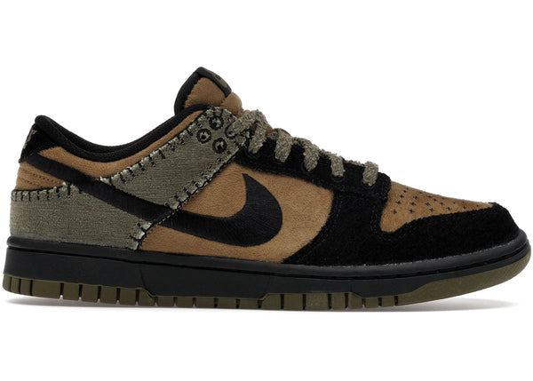 Nike Dunk Low Retro Camo Olive sneakers - authentic Nike shoes