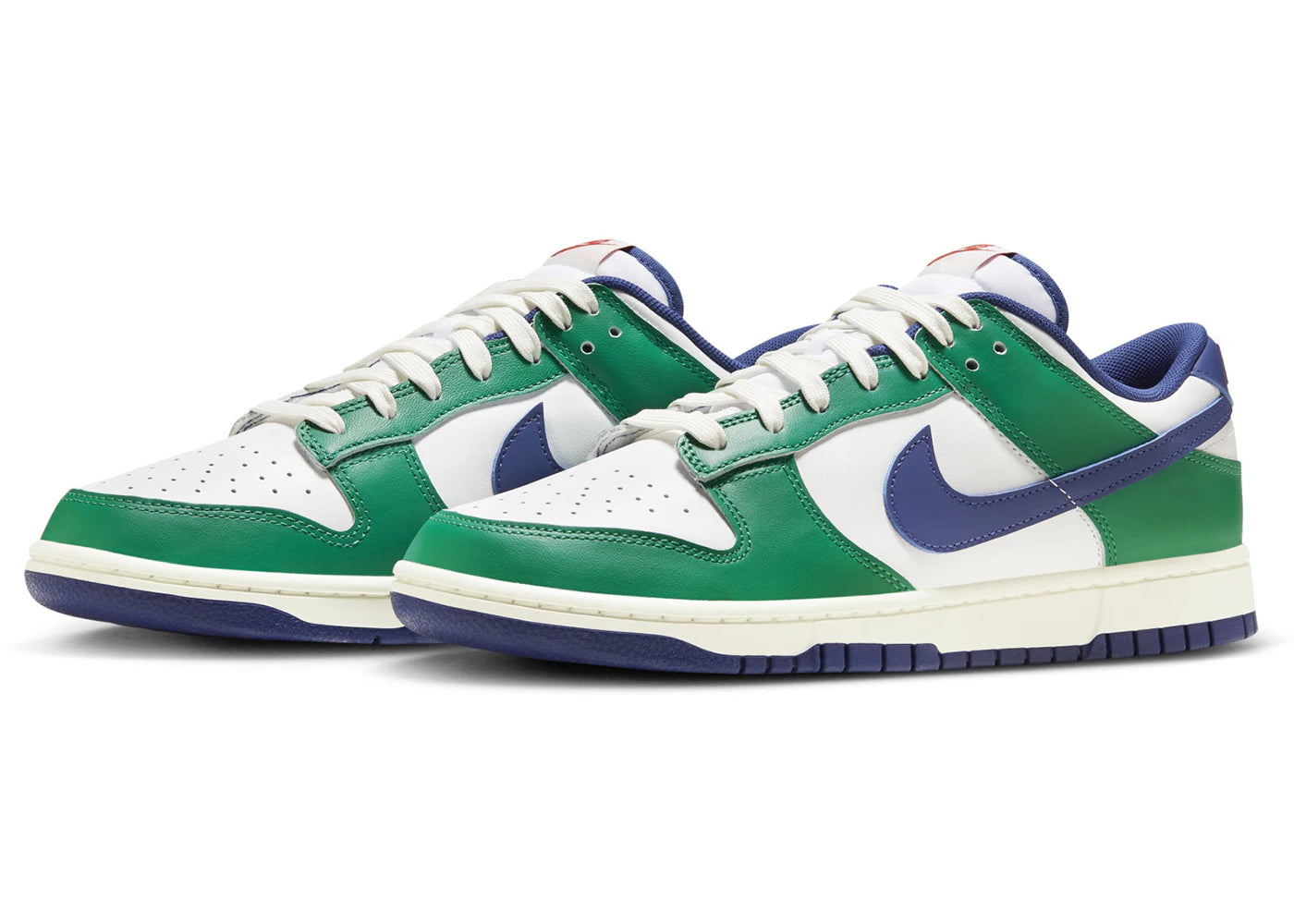Nike Dunk Low Retro Gorge Green Deep Royal Blue - vue secondaire B