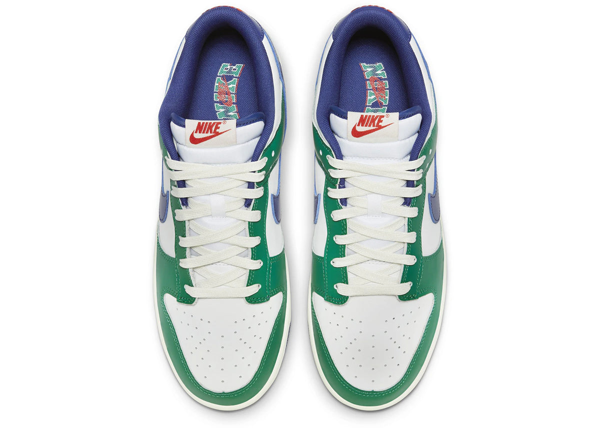 Nike Dunk Low Retro Gorge Green Deep Royal Blue - vue secondaire B