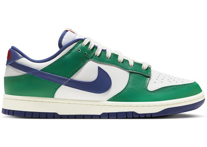 Nike Dunk Low Retro Gorge Green Deep Royal Blue - sneakers view 2