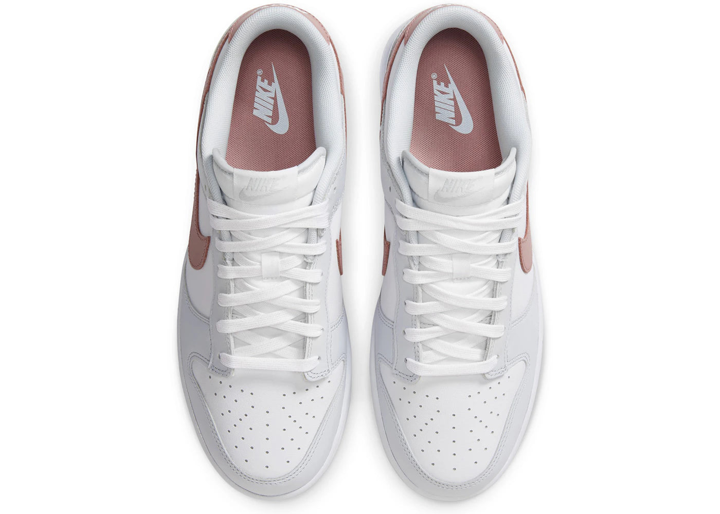 Nike Dunk Low Retro Red Stardust Pure Platinum - vue secondaire B