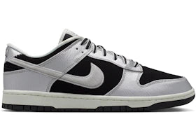 Nike Dunk Low Retro Starter Jacket Metallic Silver Black