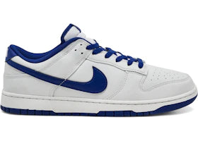 Nike Dunk Low Retro White Deep Royal Blue